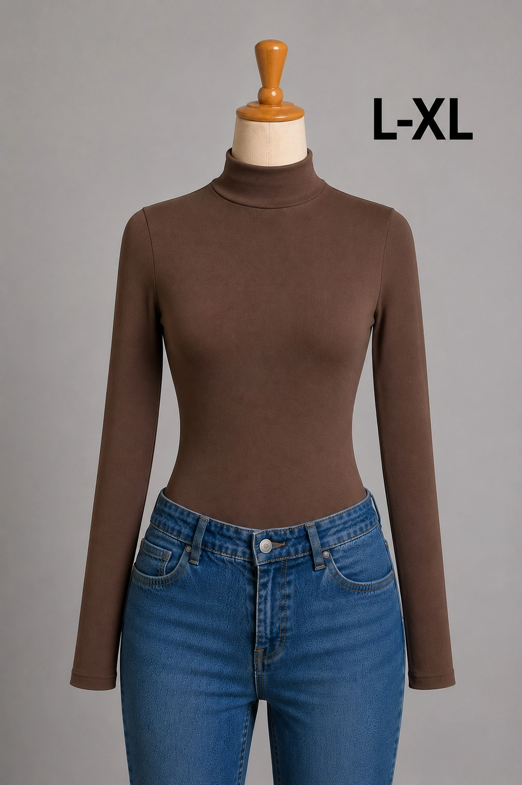 KAHVERENGİ UZUN KOL L-XL BODY