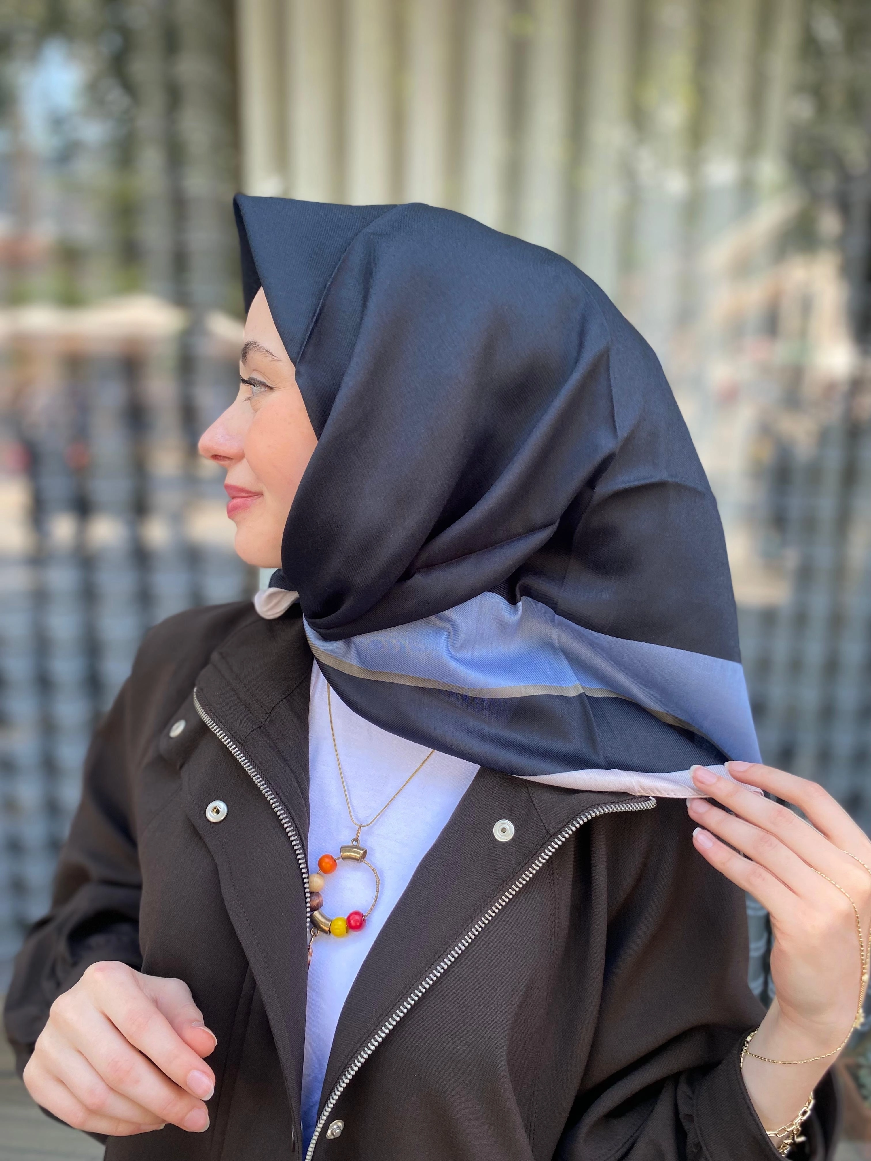 DÜZ ÇERÇEVE SOFT EŞARP
