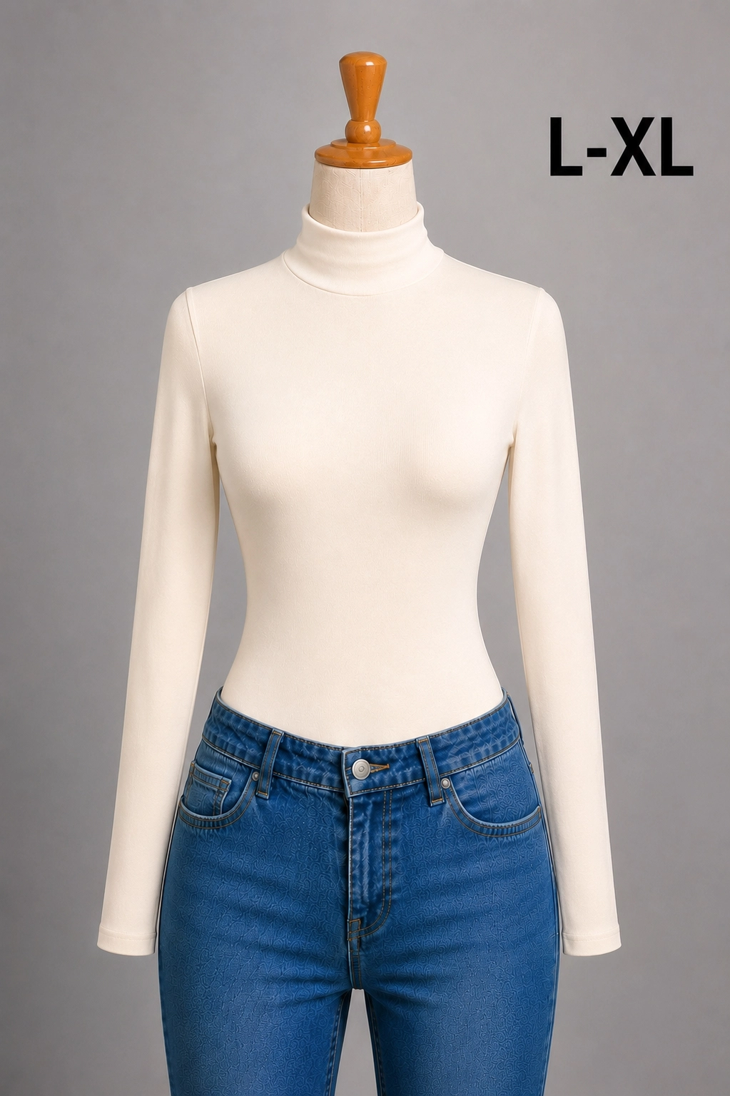 EKRU UZUN KOL L-XL BODY