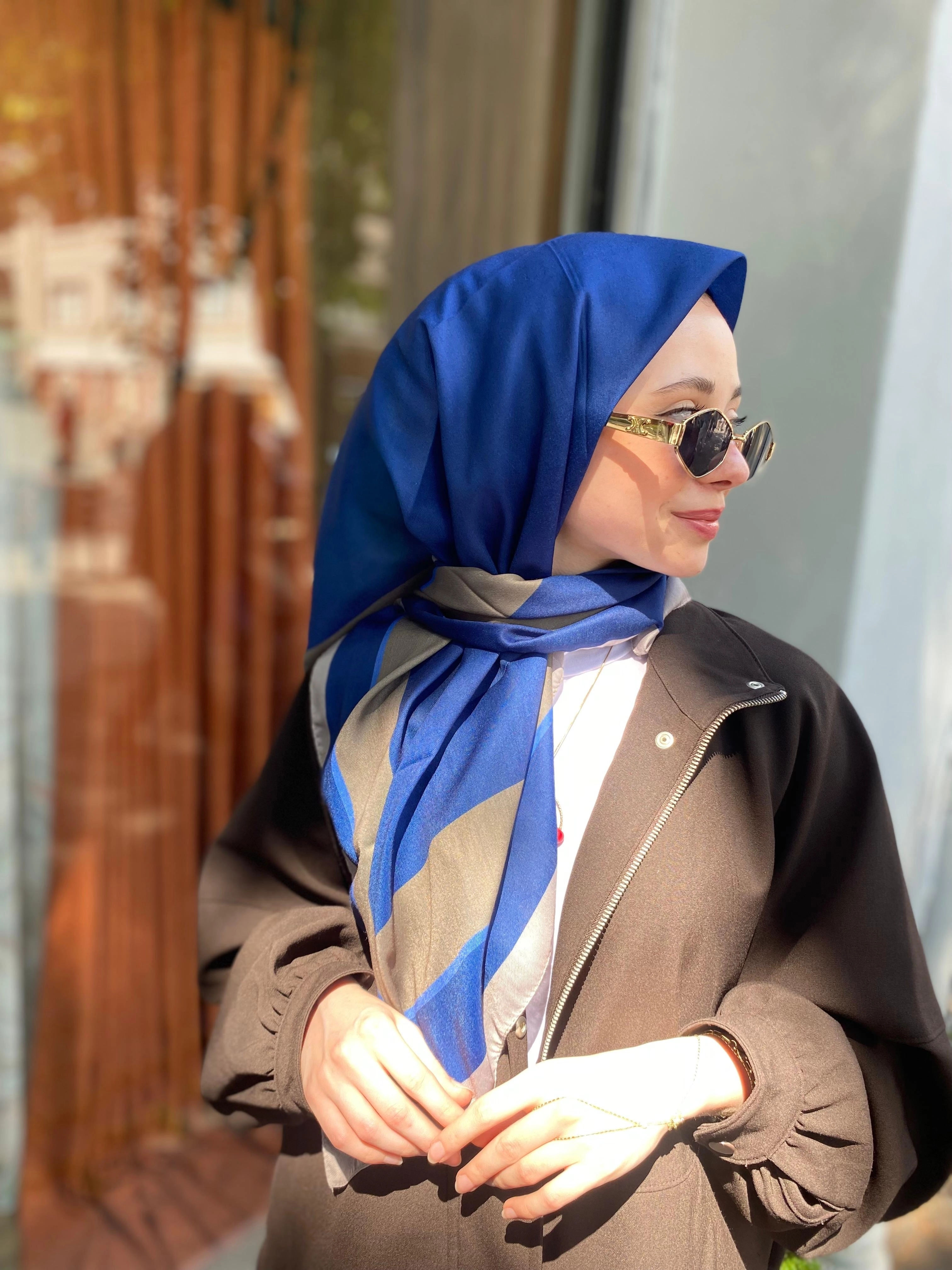 DÜZ ÇERÇEVE SOFT EŞARP