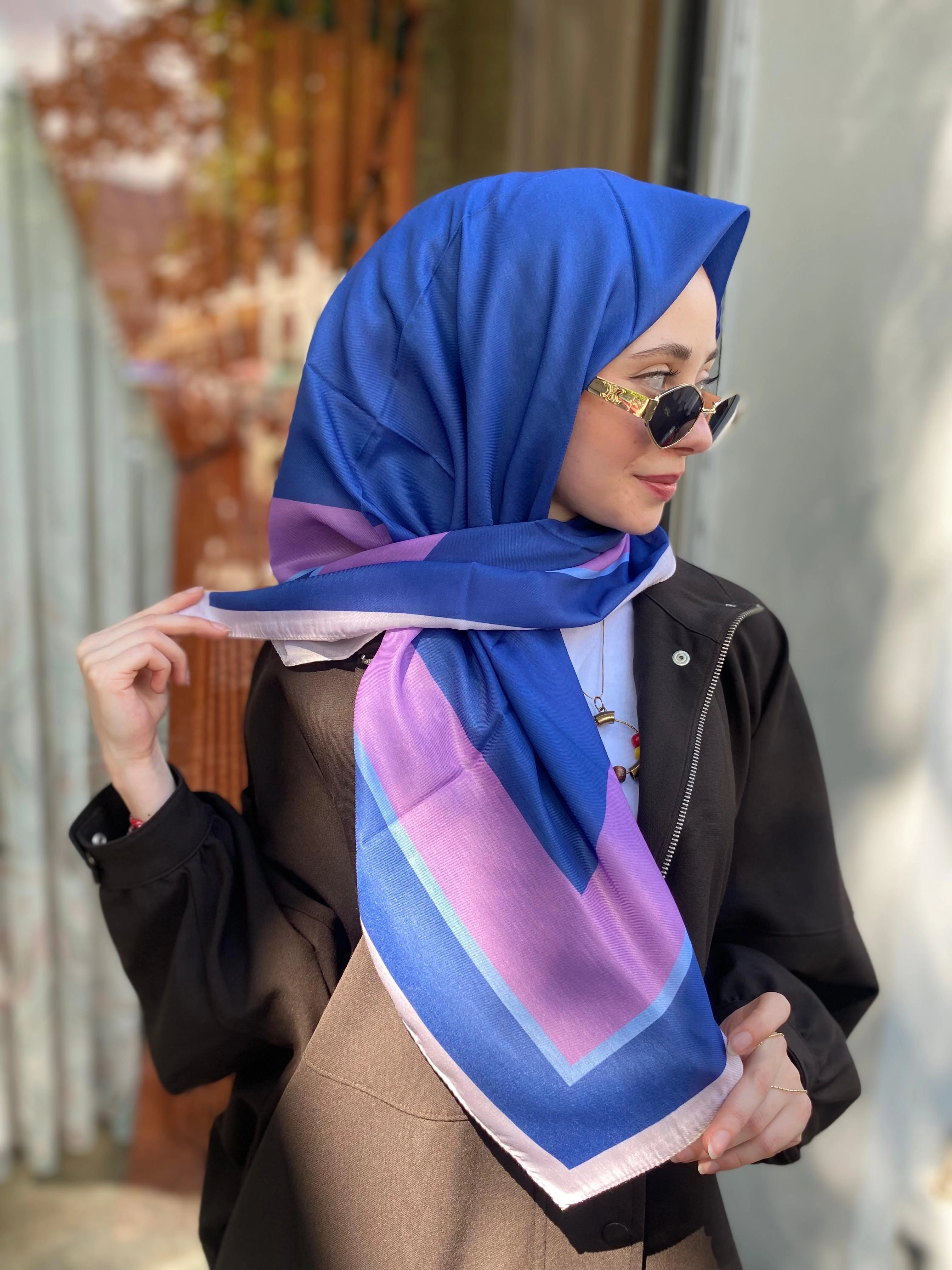 DÜZ ÇERÇEVE SOFT EŞARP
