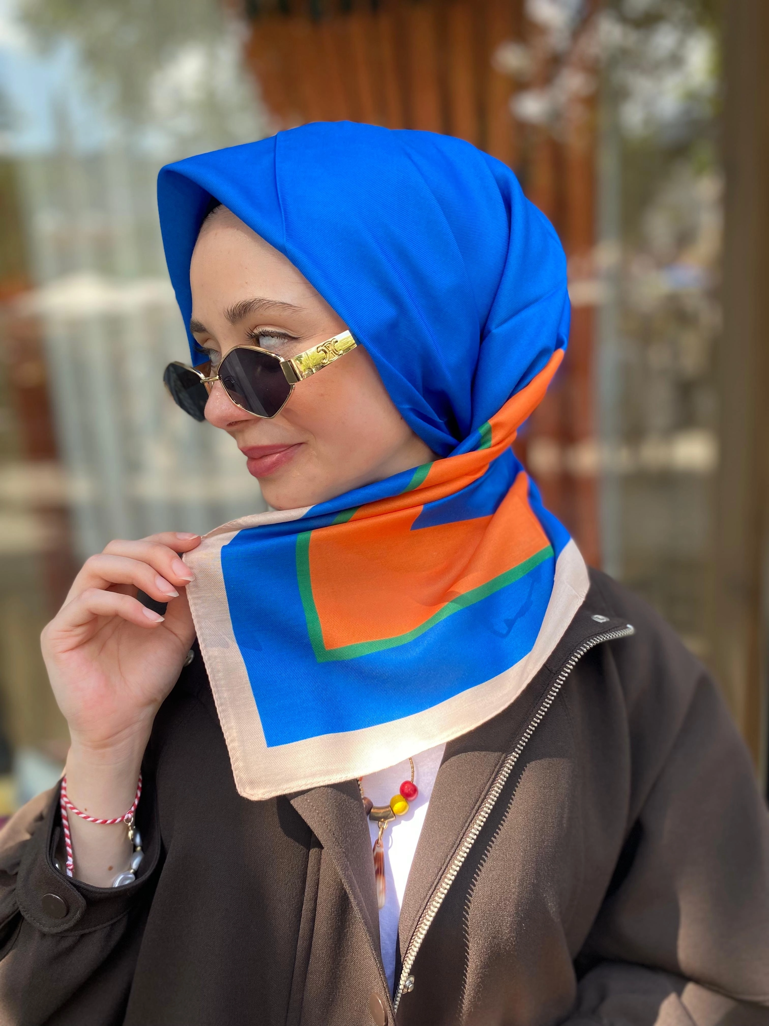 DÜZ ÇERÇEVE SOFT EŞARP