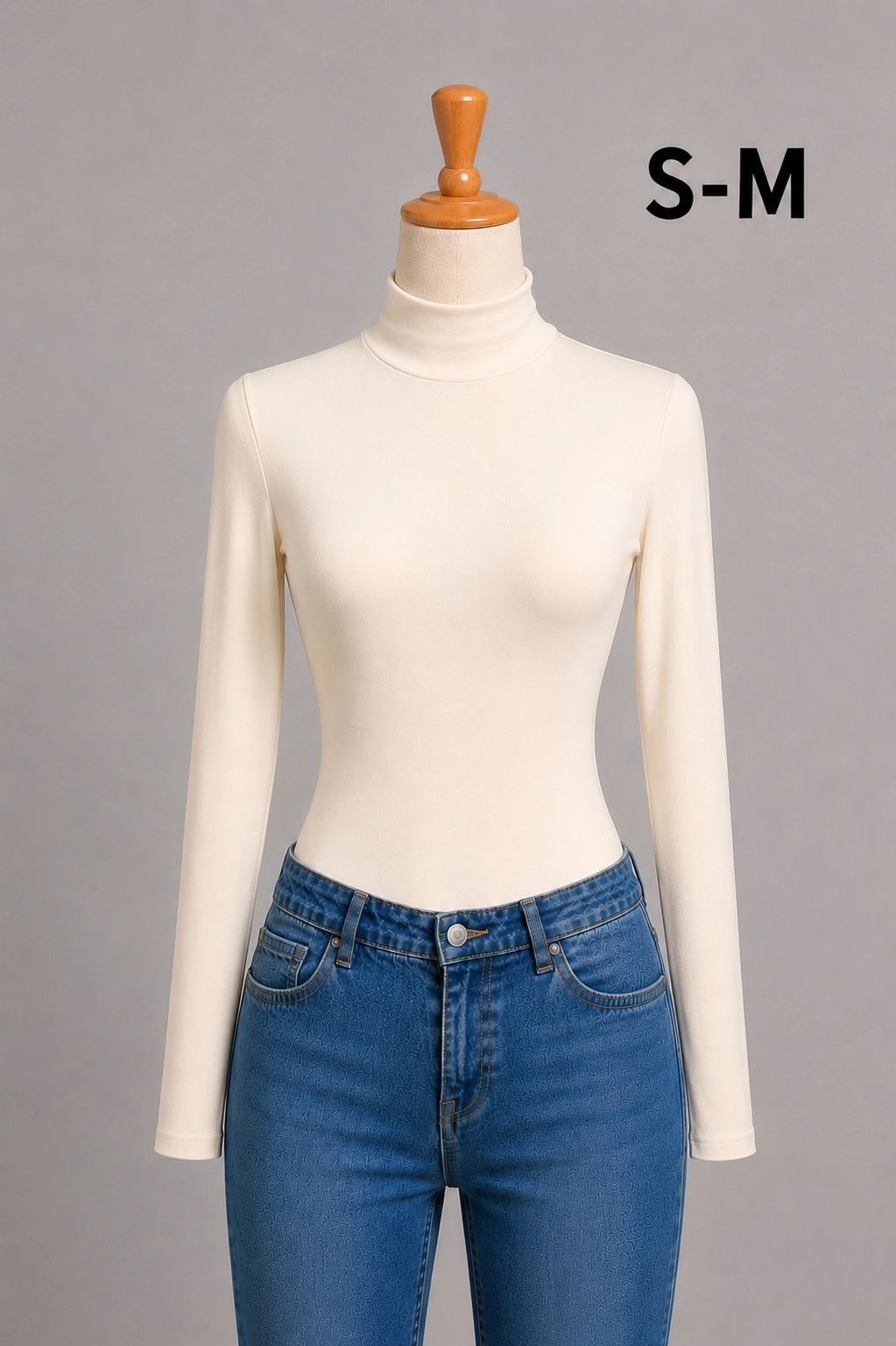 EKRU UZUN KOL S-M BODY