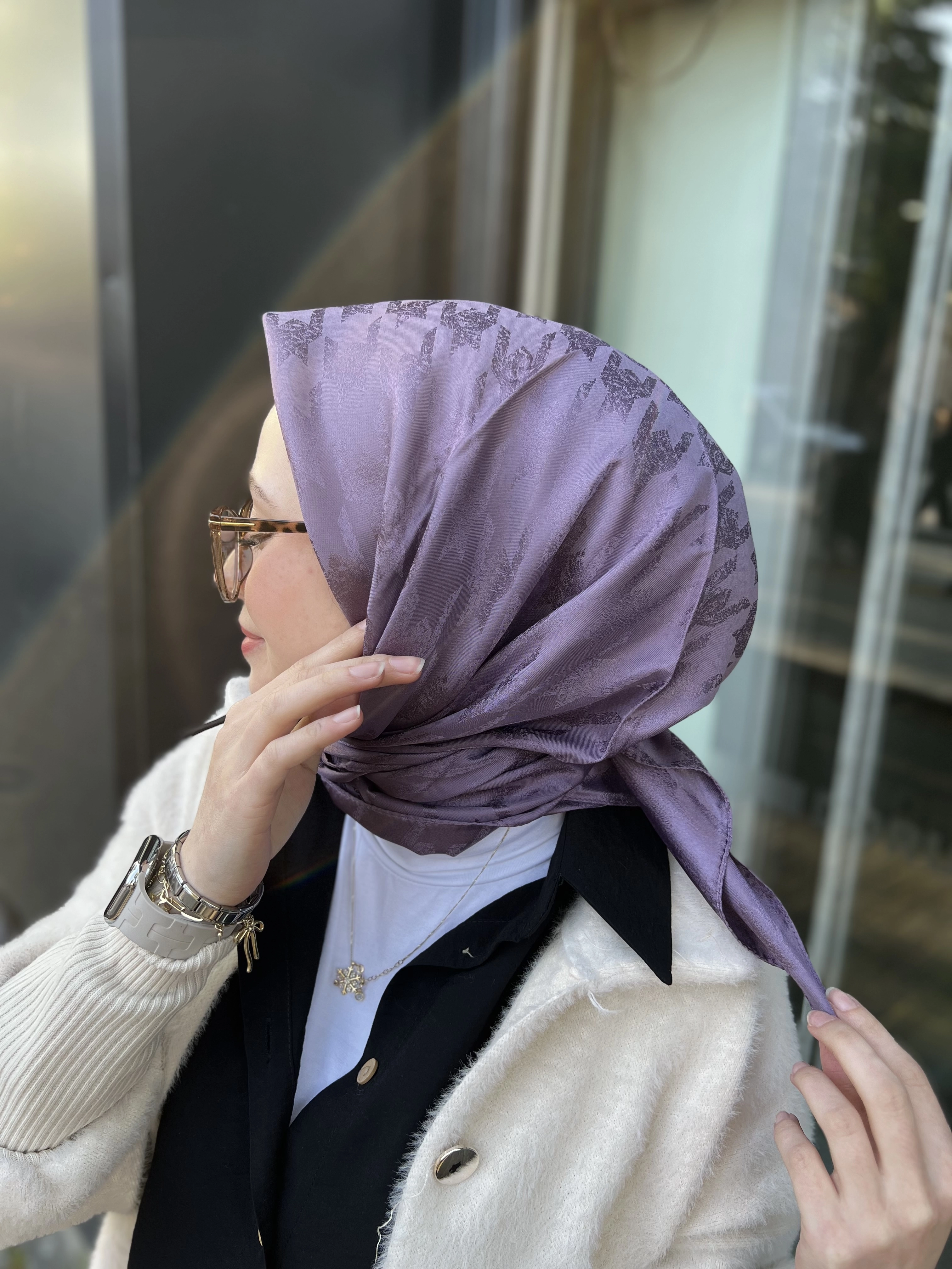 STAR KAZ AYAĞI EŞARP LEYLAK
