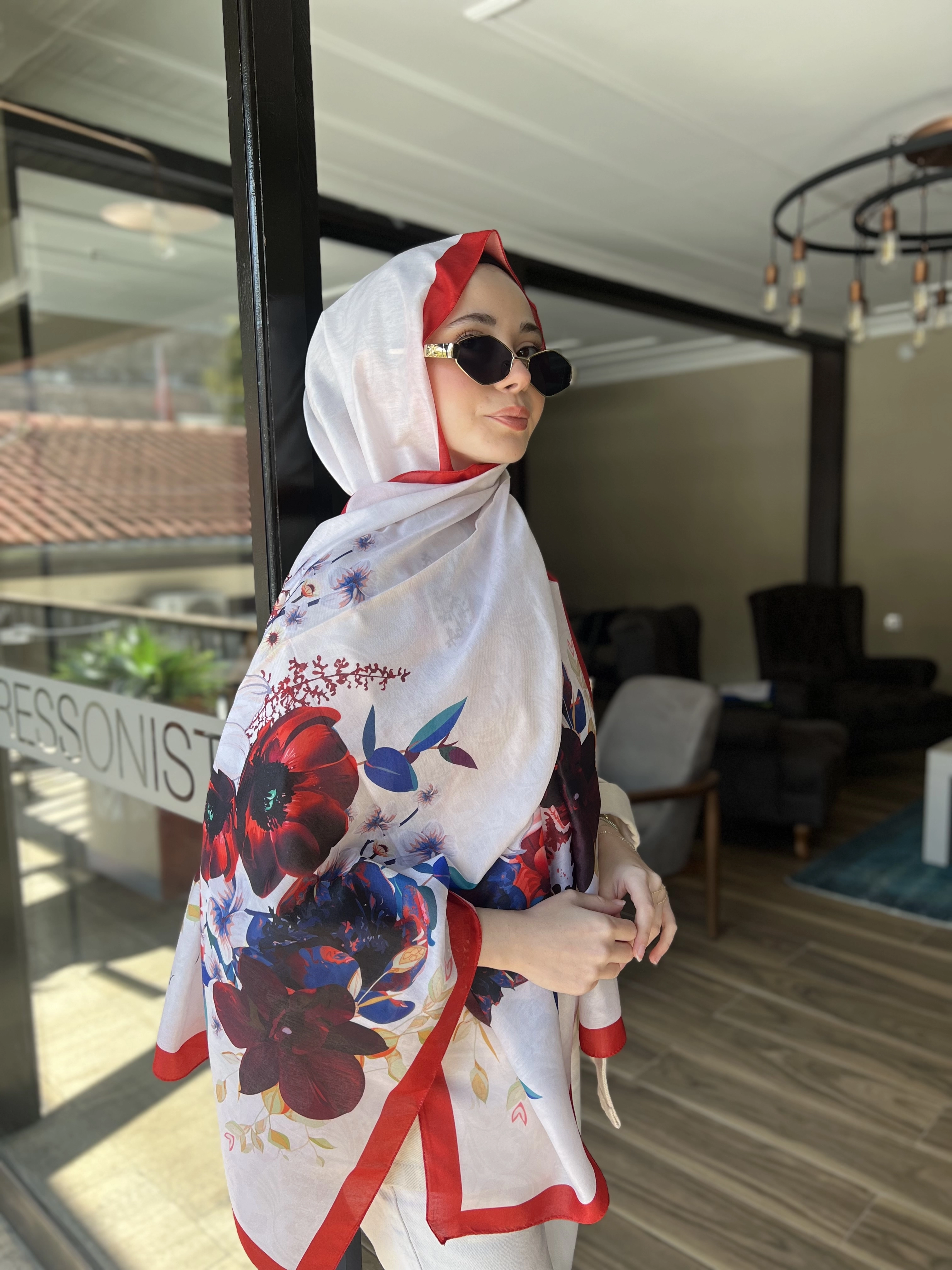 Yaz çiçeği şal 