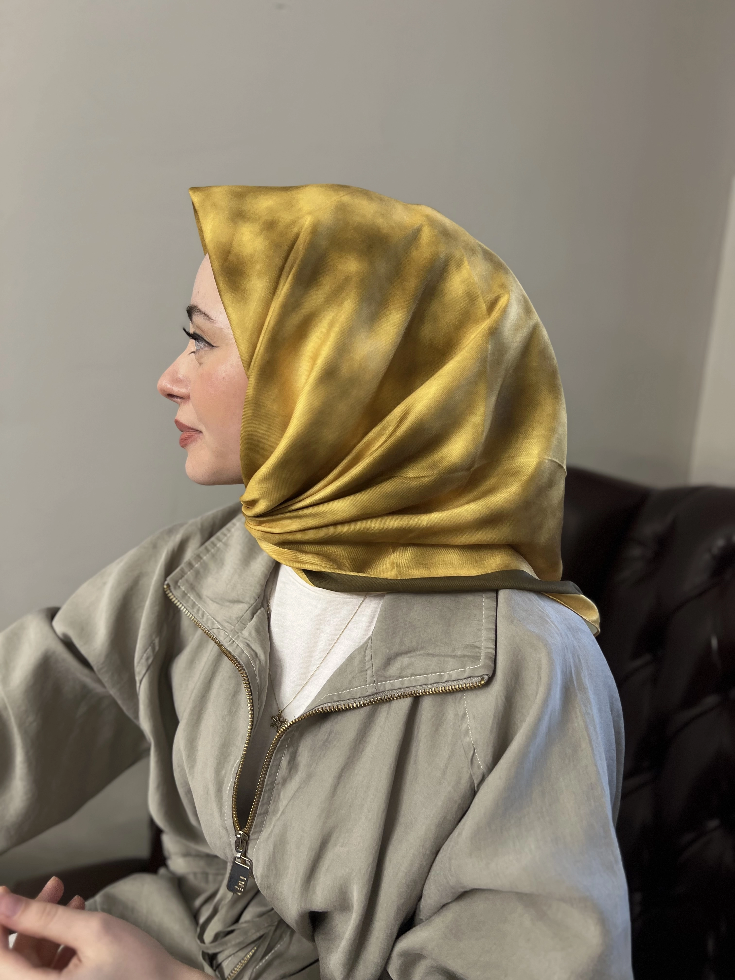 BULUT DESEN SOFT EŞARP