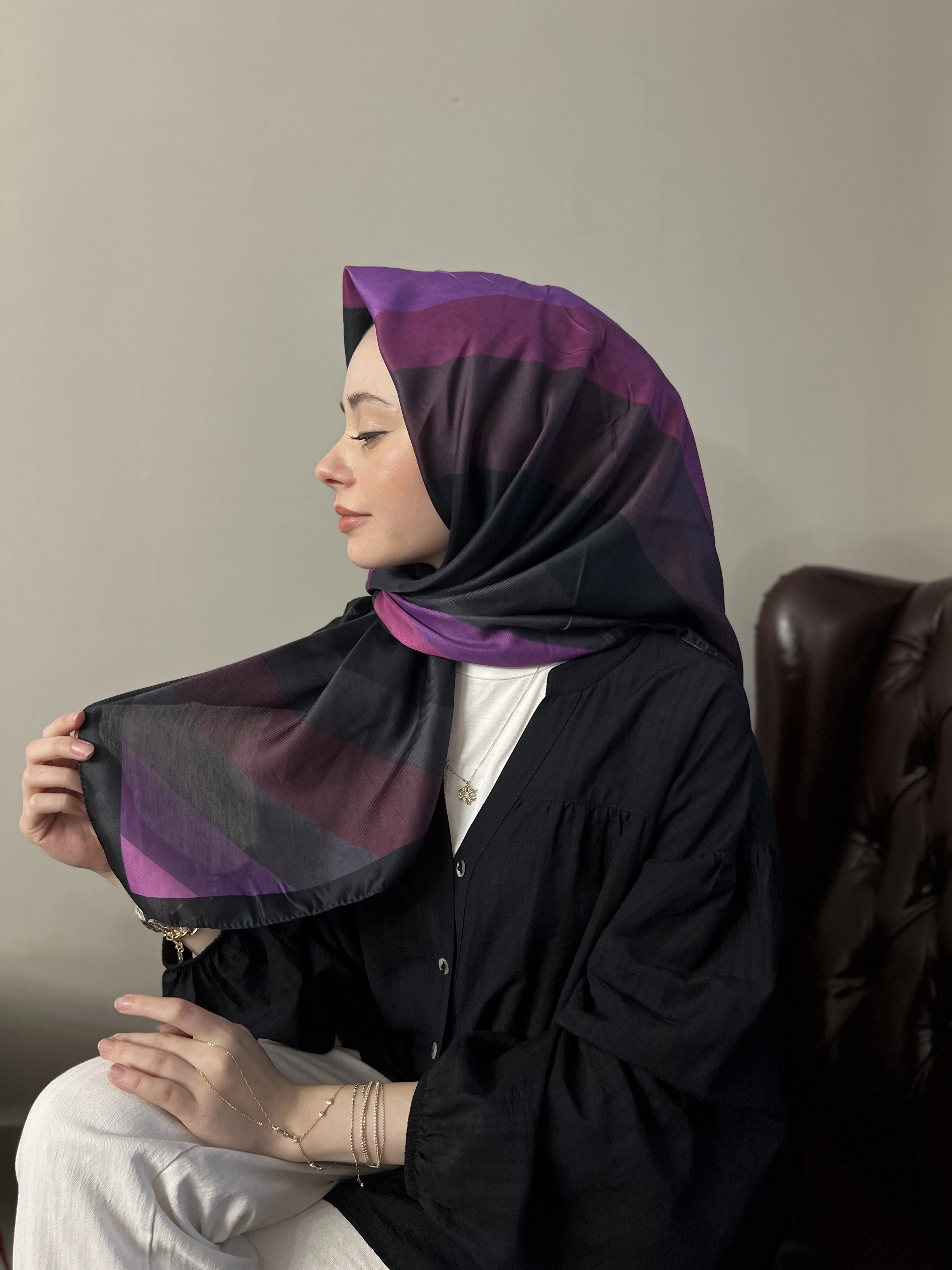 gökkuşağı soft eşarp