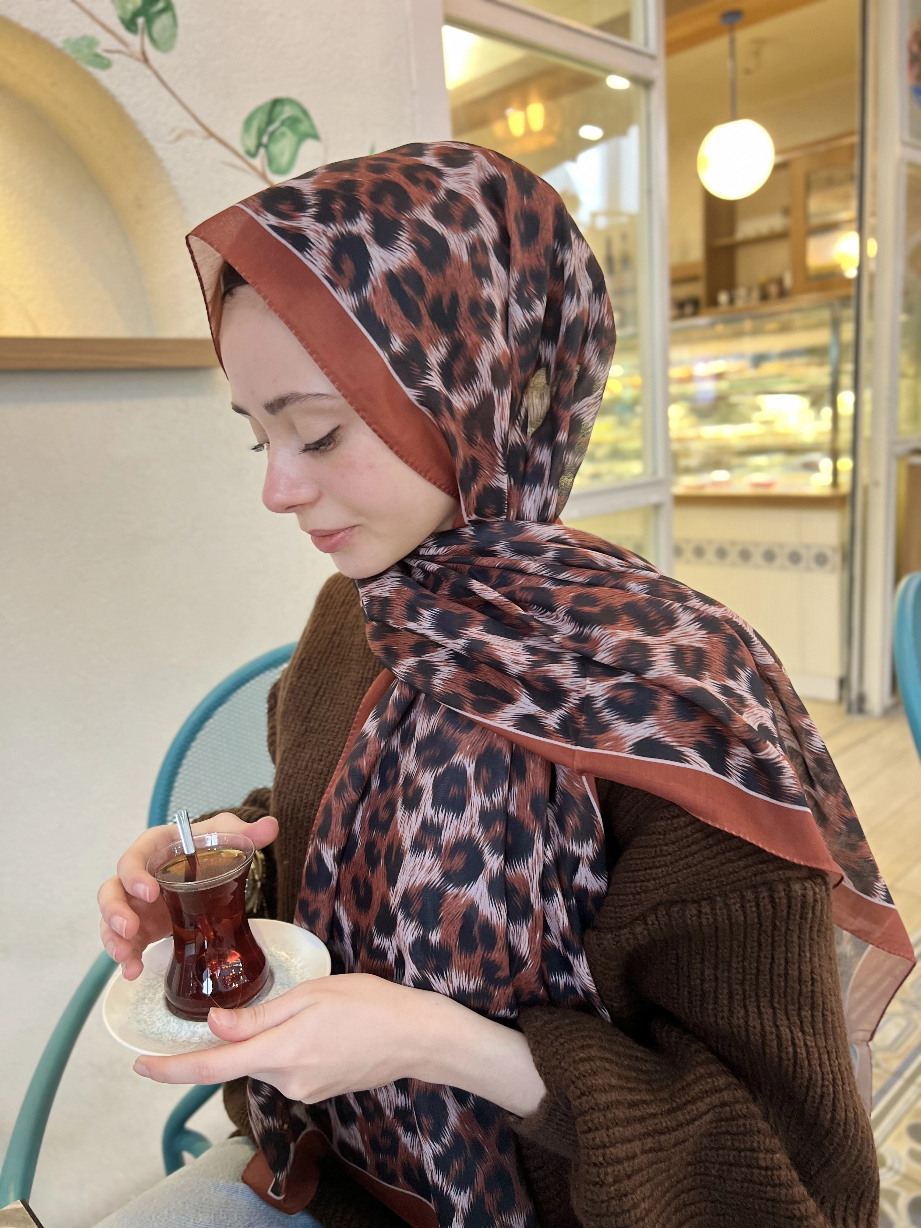 Leopar şal 