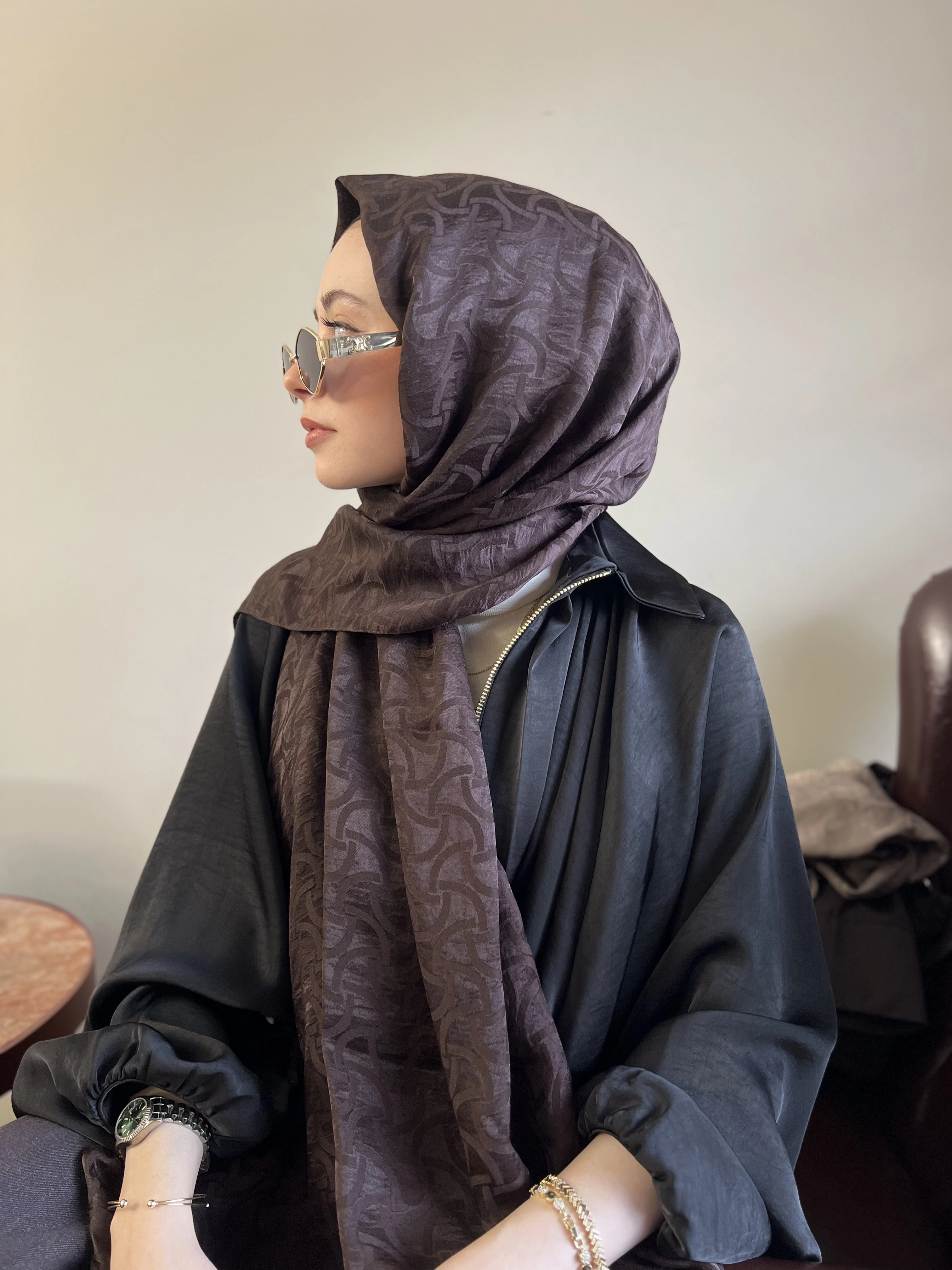 Luisa pamuk ipek şal 