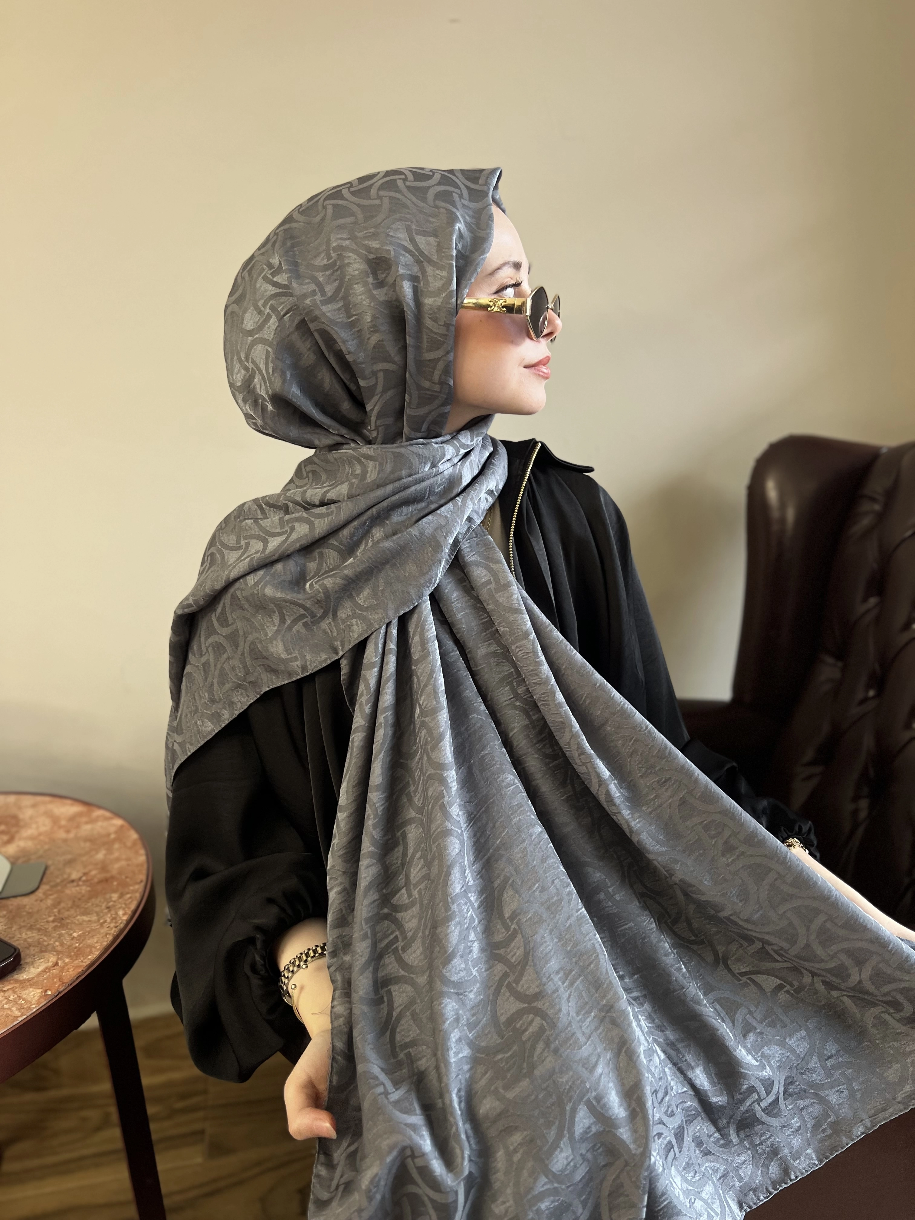 Luisa pamuk ipek şal 