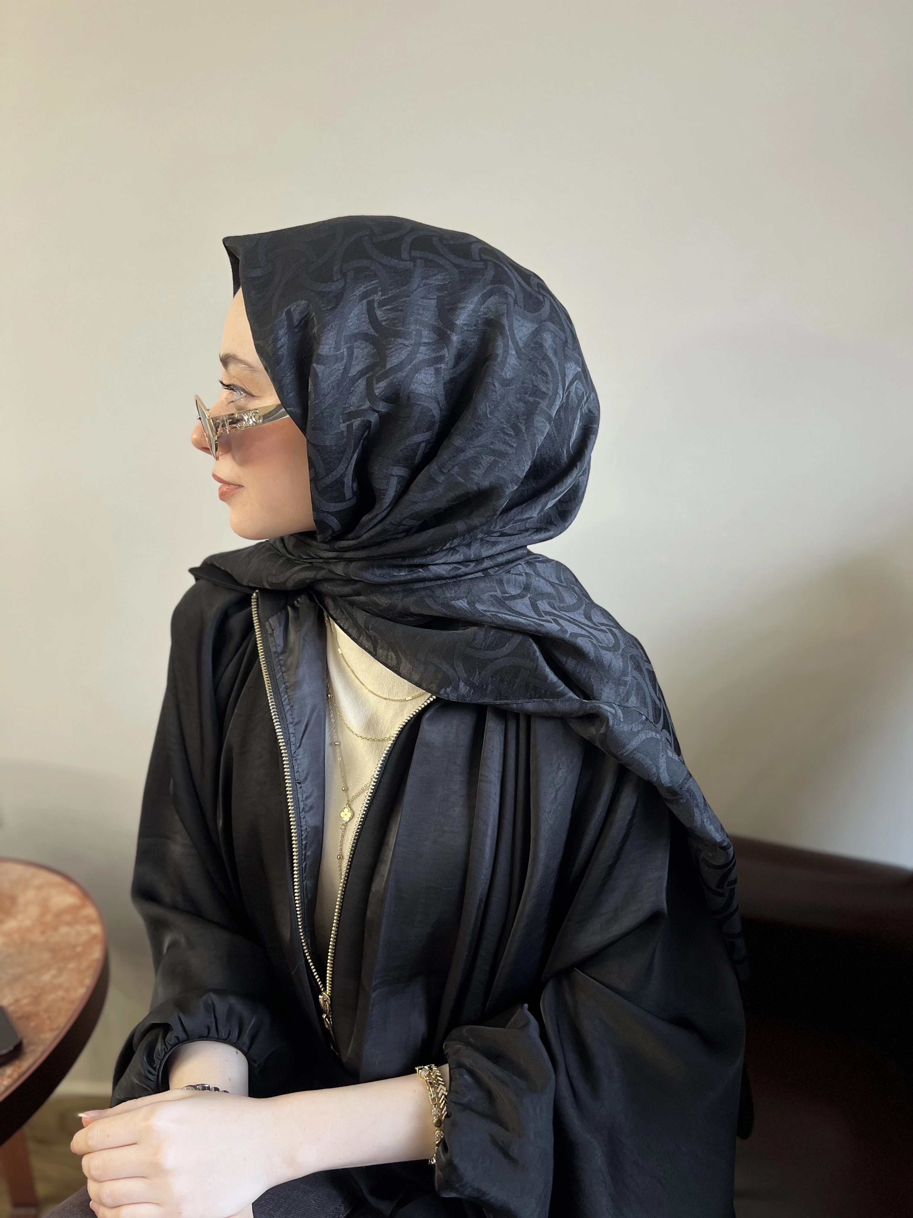 Luisa pamuk ipek şal 