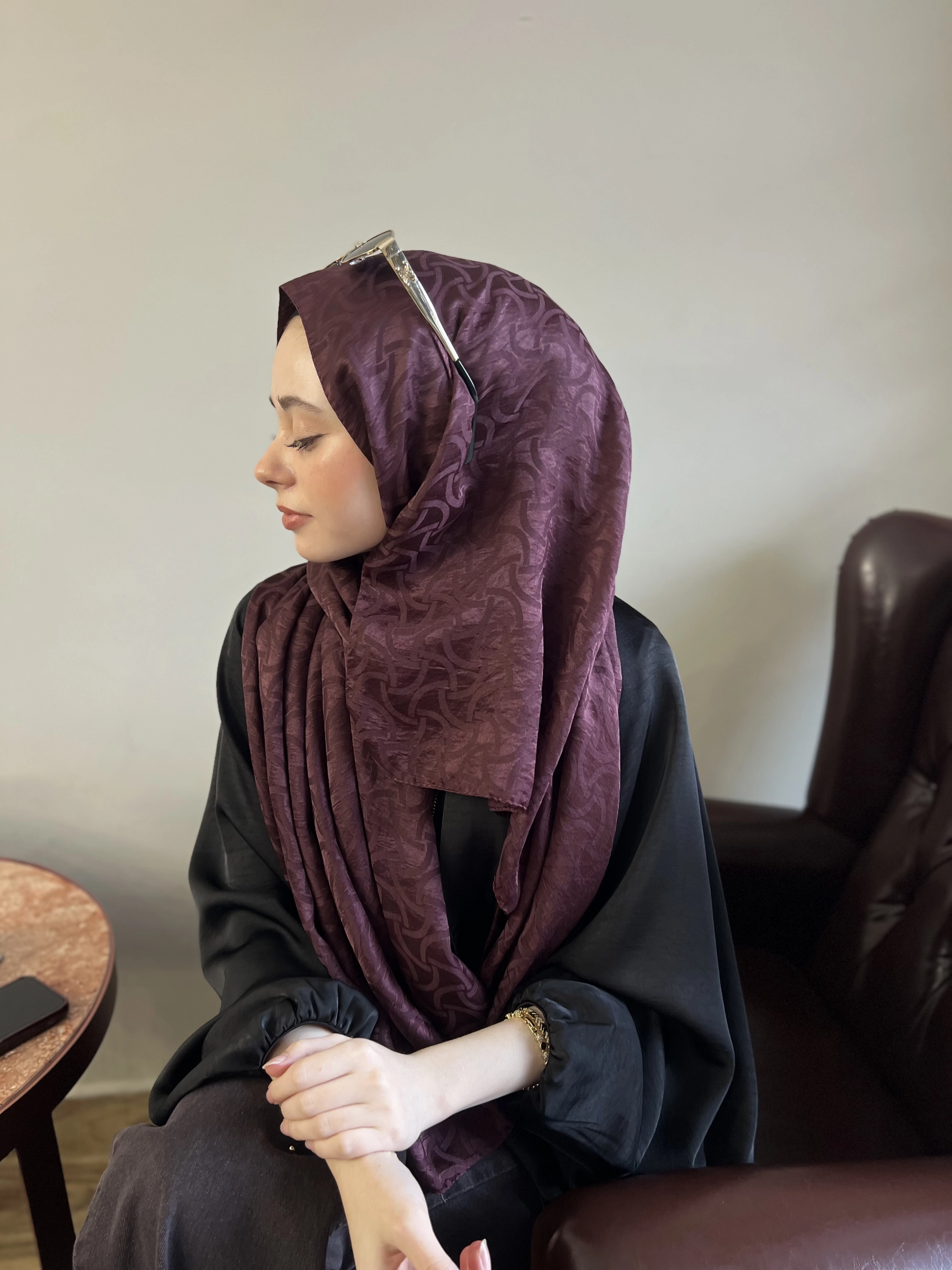 Luisa pamuk ipek şal 