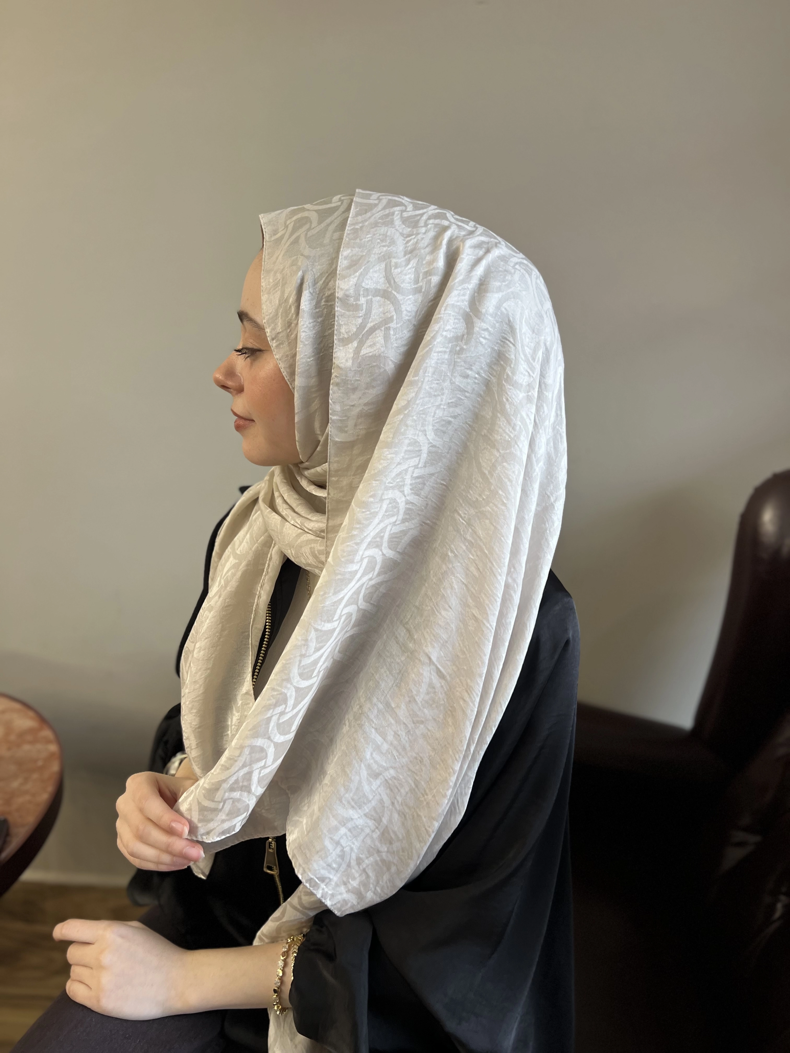 Luisa pamuk ipek şal 