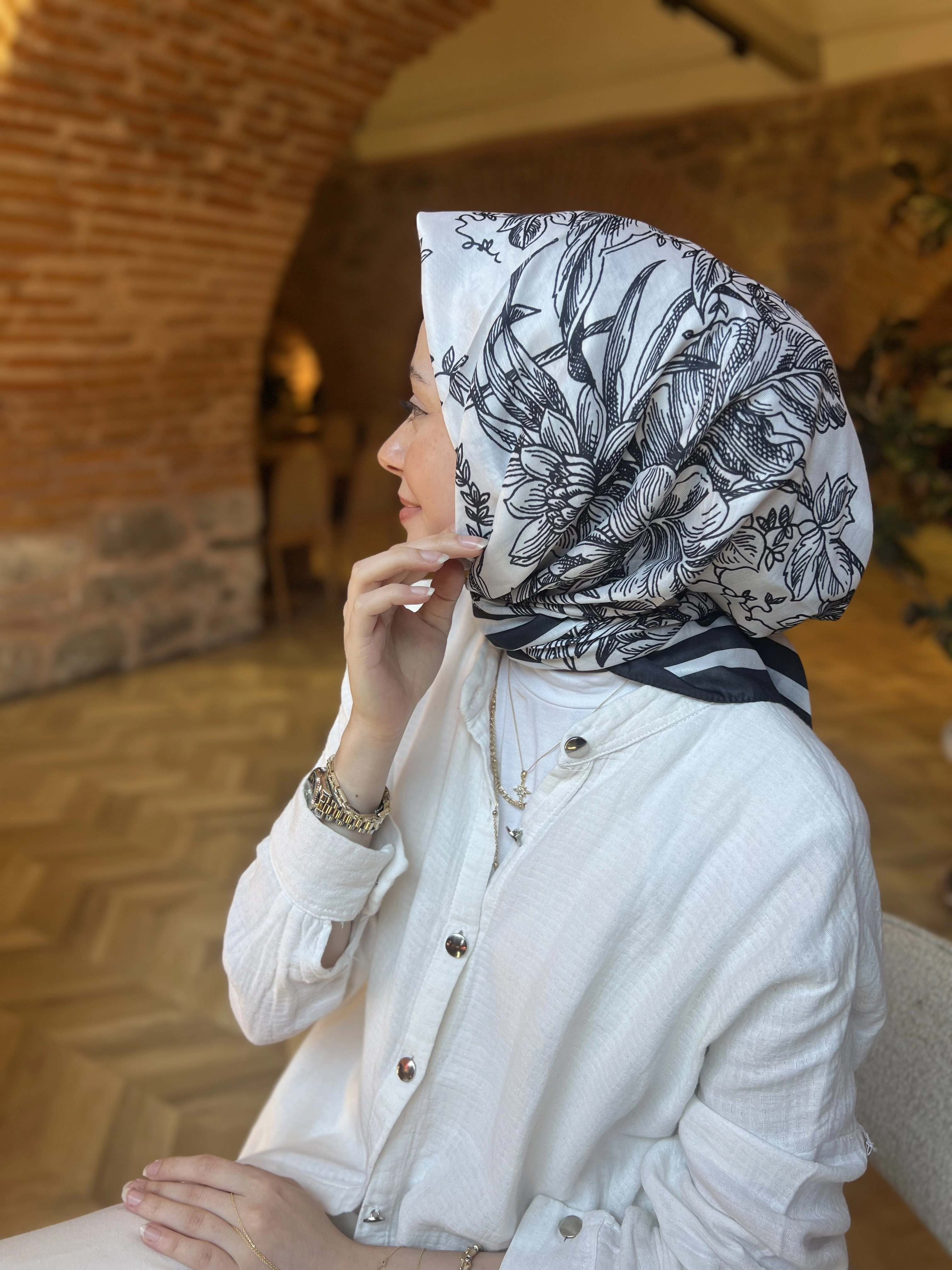 MİLA DESEN SOFT EŞARP