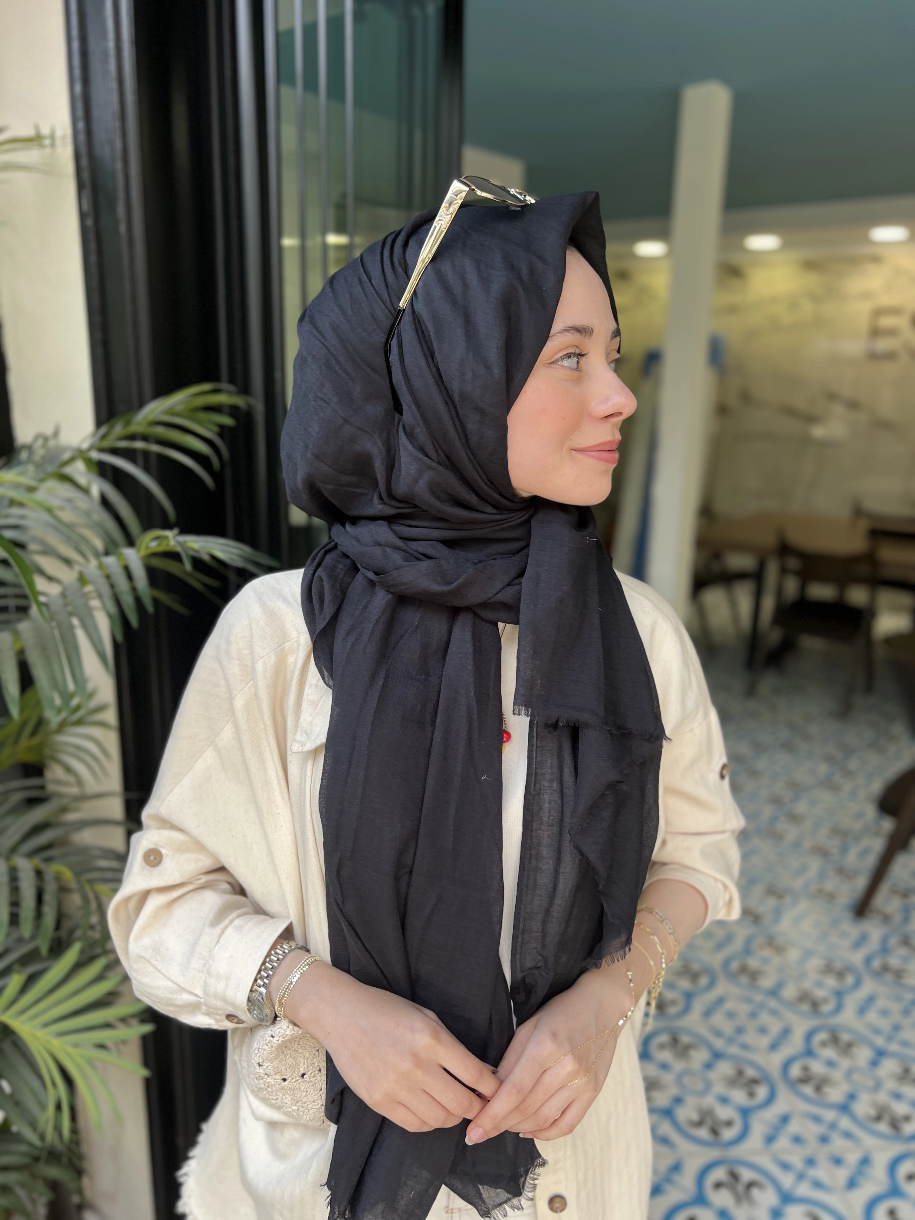 COMFORT ORGANİK ŞAL SİYAH