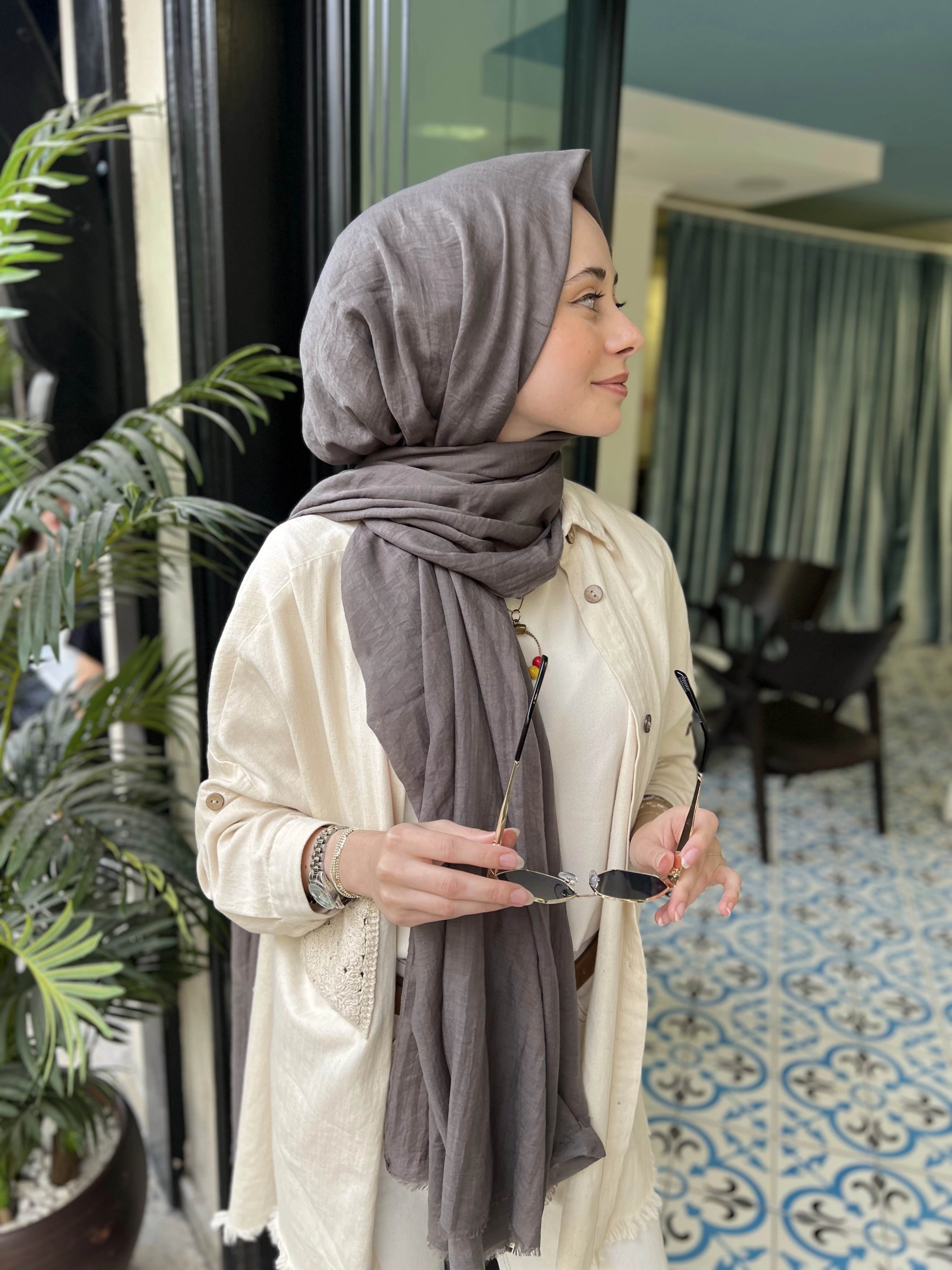 COMFORT ORGANİK ŞAL GRİ