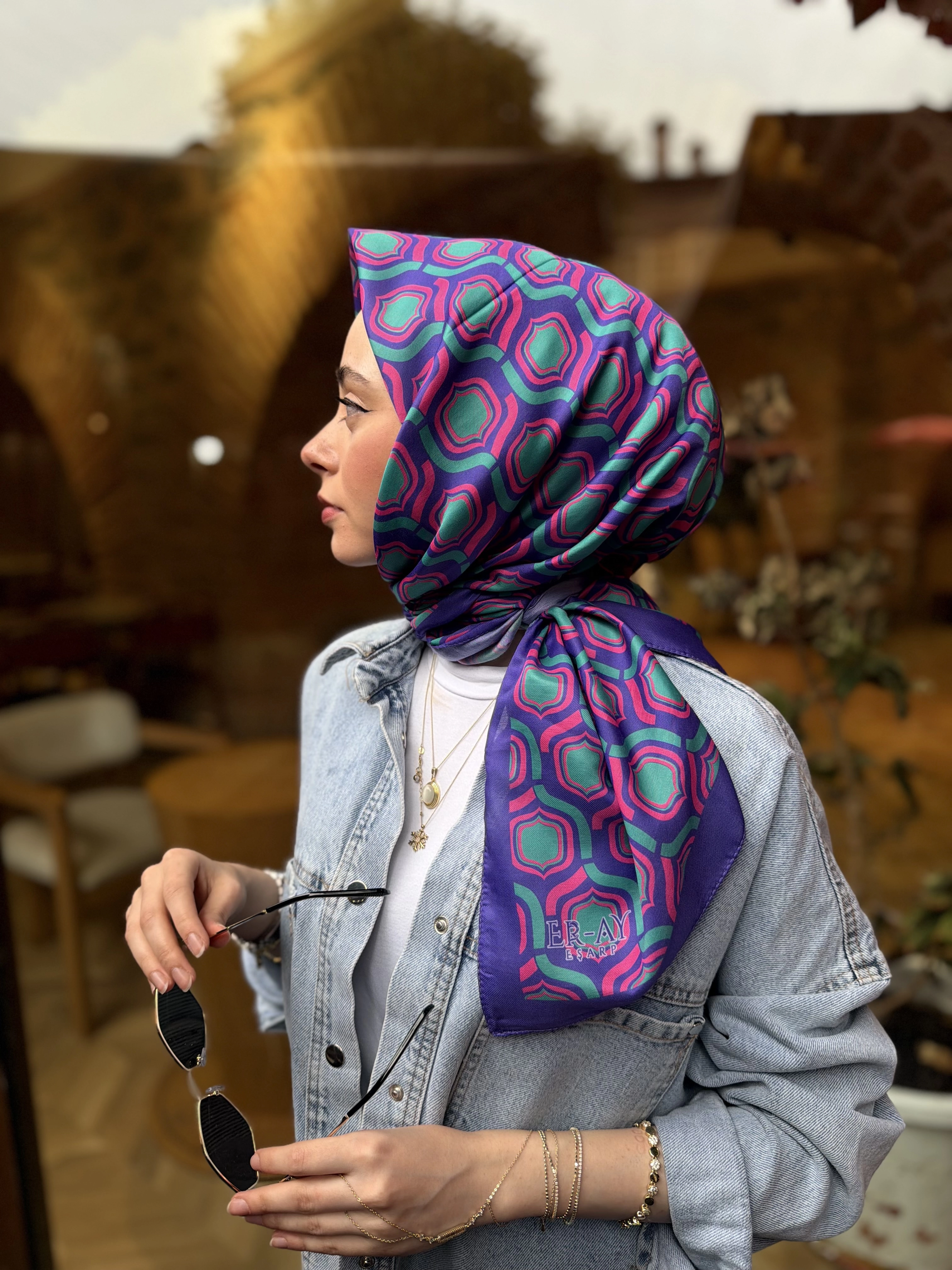 gökkuşağı soft eşarp