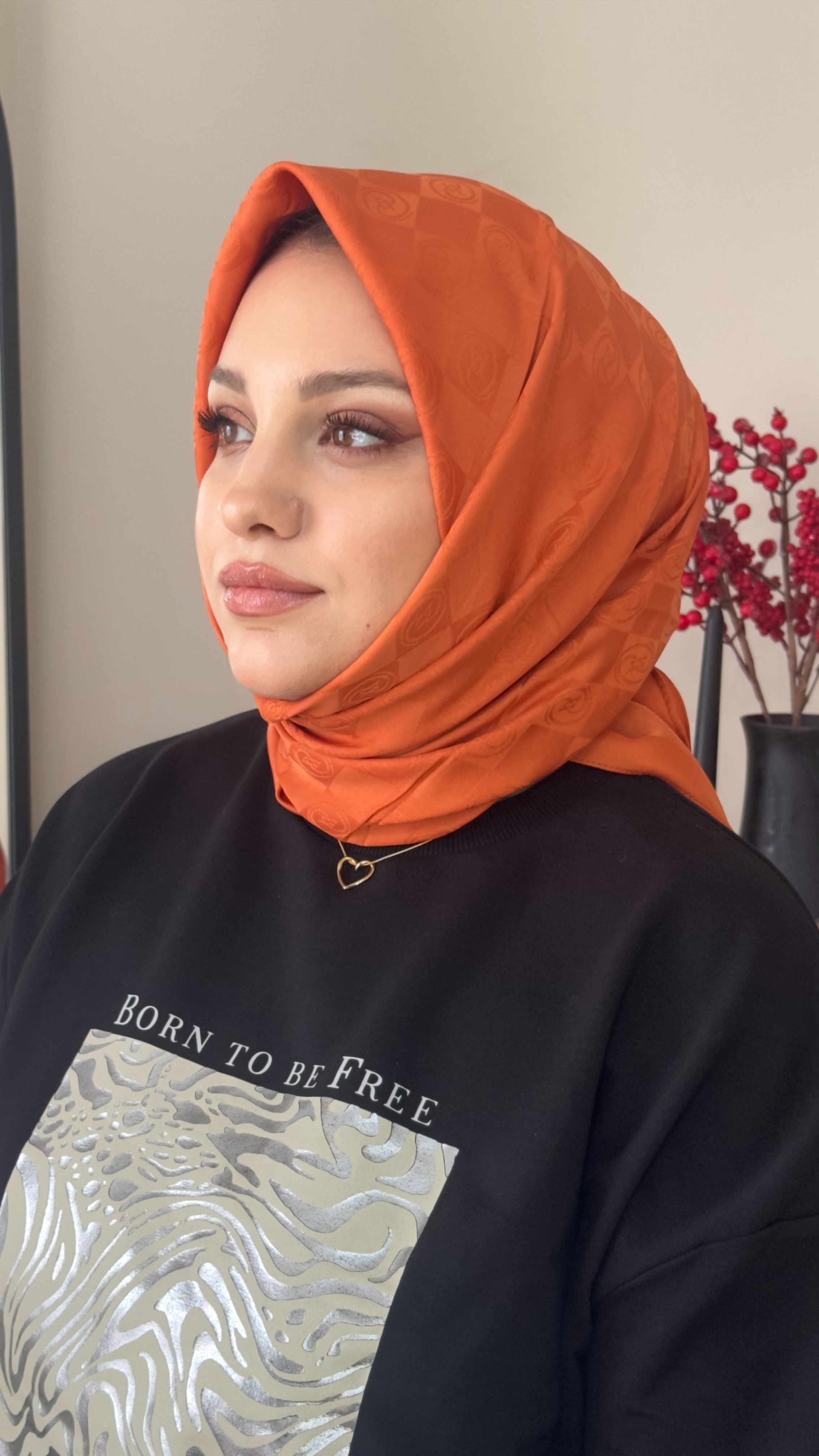 MONOGRAM%20EŞARP%20TURUNCU