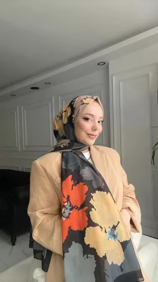 Çiçekli şal 