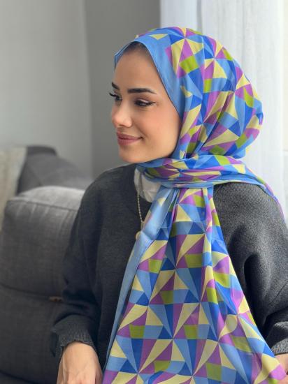 Geometrik soft şal 