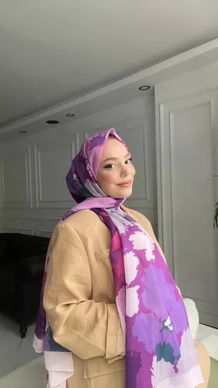 Çiçekli şal 