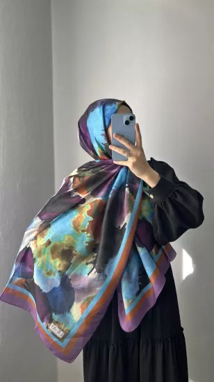 Sulu boya şal