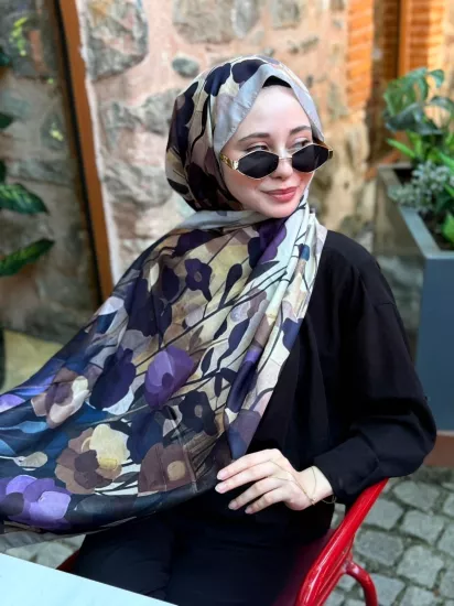 Çiçek soft şal