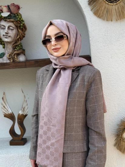 PAMUK JAKAR MONOGRAM ŞAL 