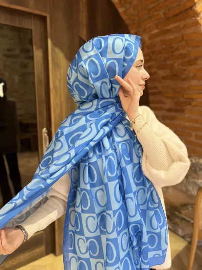 C desen soft şal