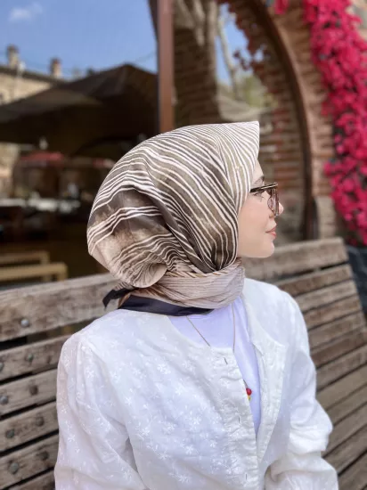 Hira desen soft eşarp