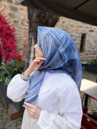 Hira desen soft eşarp