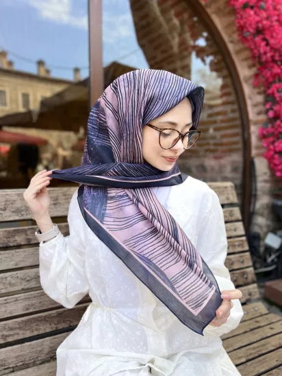 Hira desen soft eşarp