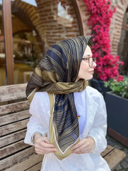 Hira desen soft eşarp