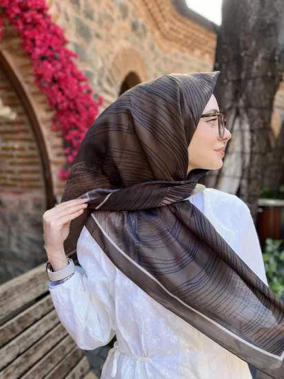 Hira desen soft eşarp