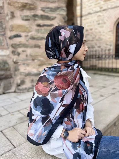 Çiçek soft şal