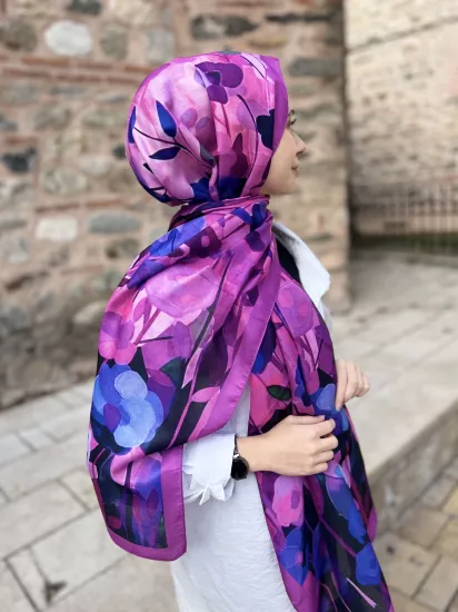 Çiçek soft şal
