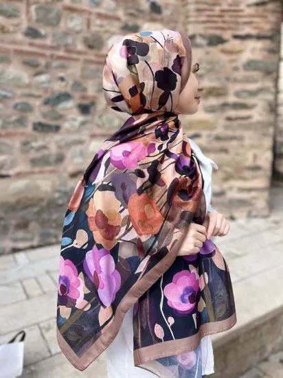 Çiçek soft şal
