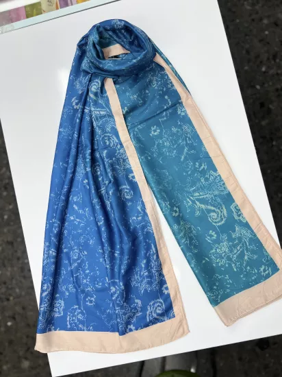 Desenli degrade şal