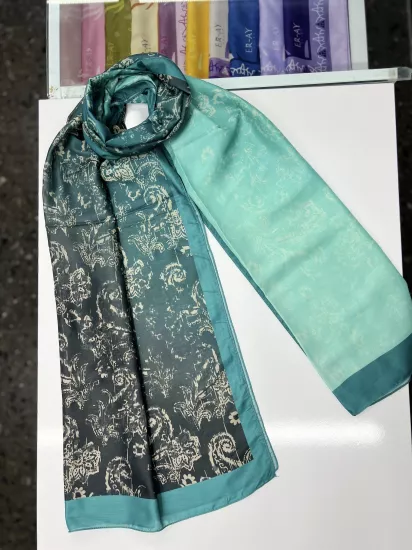 Desenli degrade şal