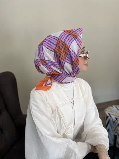 EKOSE DESEN COTTON EŞARP 