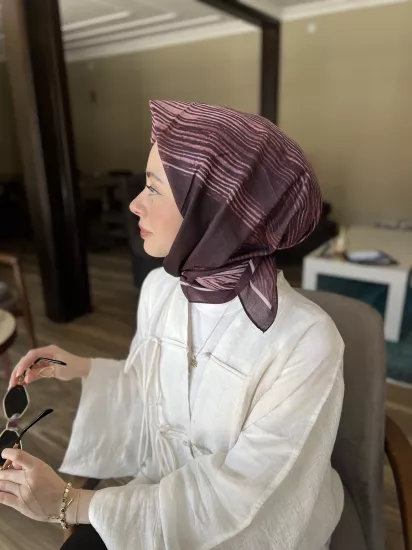 Hira desen soft eşarp