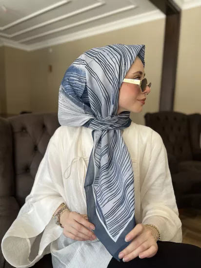 Hira desen soft eşarp