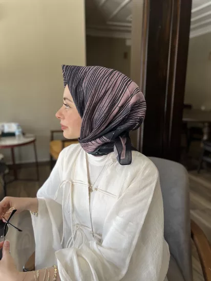 Hira desen soft eşarp