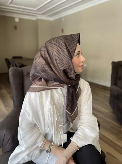 Hira desen soft eşarp