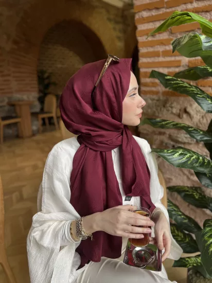 Organik pamuk jakar şal 
