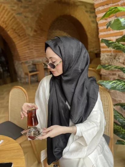 Organik pamuk jakar şal 