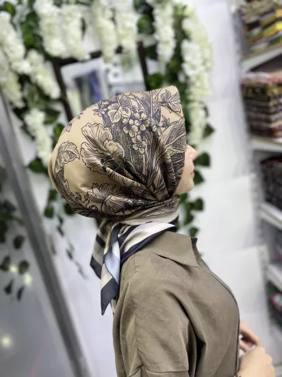 Mila desen soft eşarp