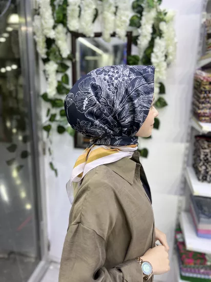 Mila desen soft eşarp