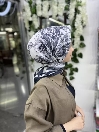 Mila desen soft eşarp