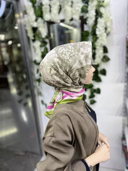 Mila desen soft eşarp